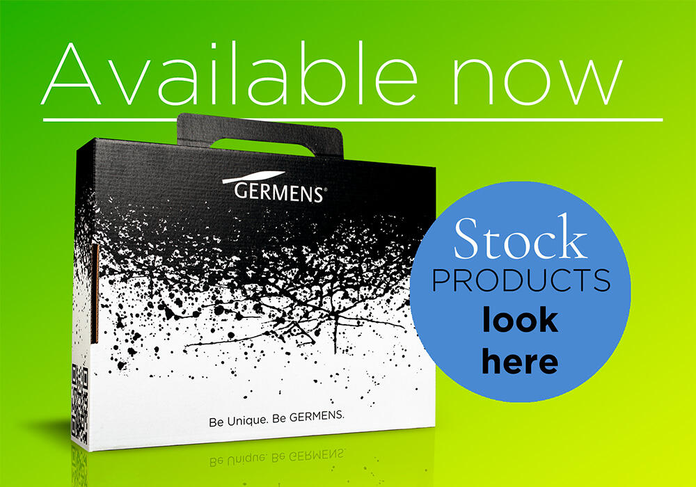 Immediately available products - Find all GERMENS products that are in stock 