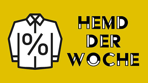 Hemd der Woche - Jede Woche ein ausgewähltes GERMENS Hemd 10 % günstiger