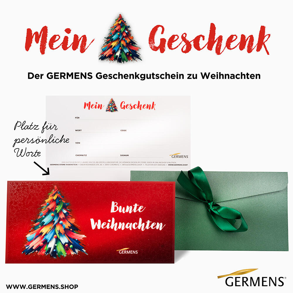 GERMENS Geschenkgutscheine zu Weihnachten