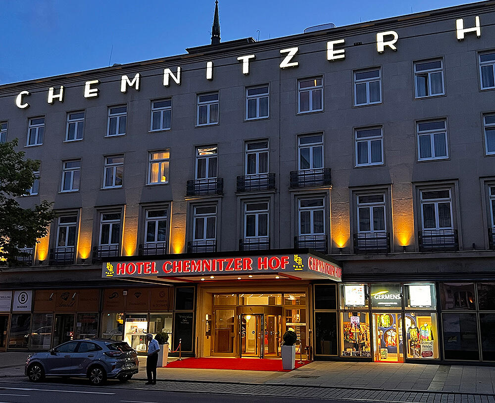 GERMENS Store Hotel Chemnitzer Hof - Außenansicht