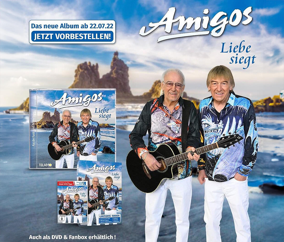 Die AMIGOS tragen GERMENS Hemden BLUT BRUDER! und FROST & GLOW