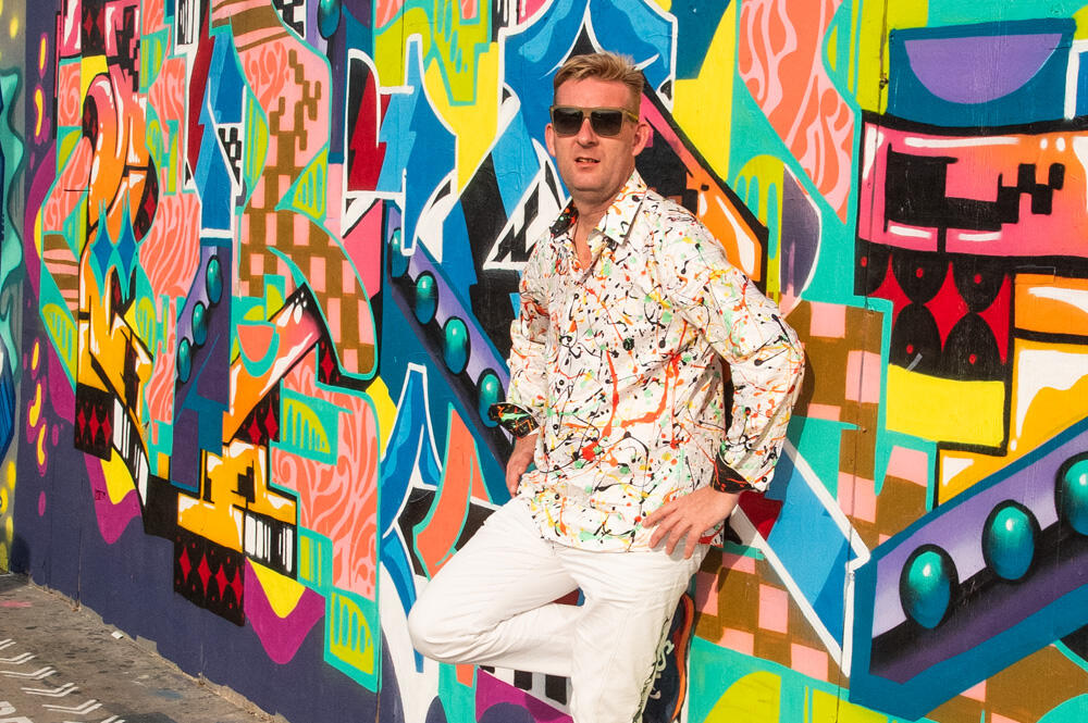 René König in Wynwood Miami im Hemd FRISKY