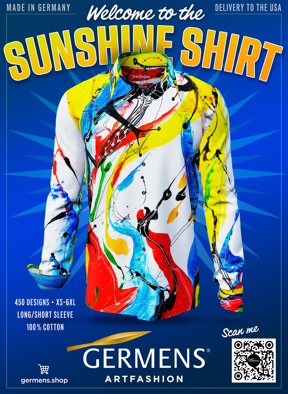 Welcome to the sunshine shirt - GERENS artfashion