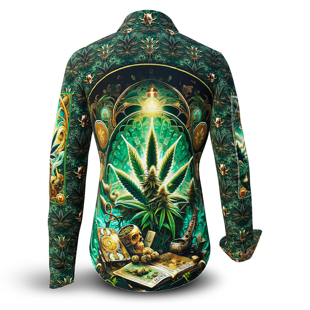 Blusen Damen MARY JANE von GERMENS im Cannabis Style