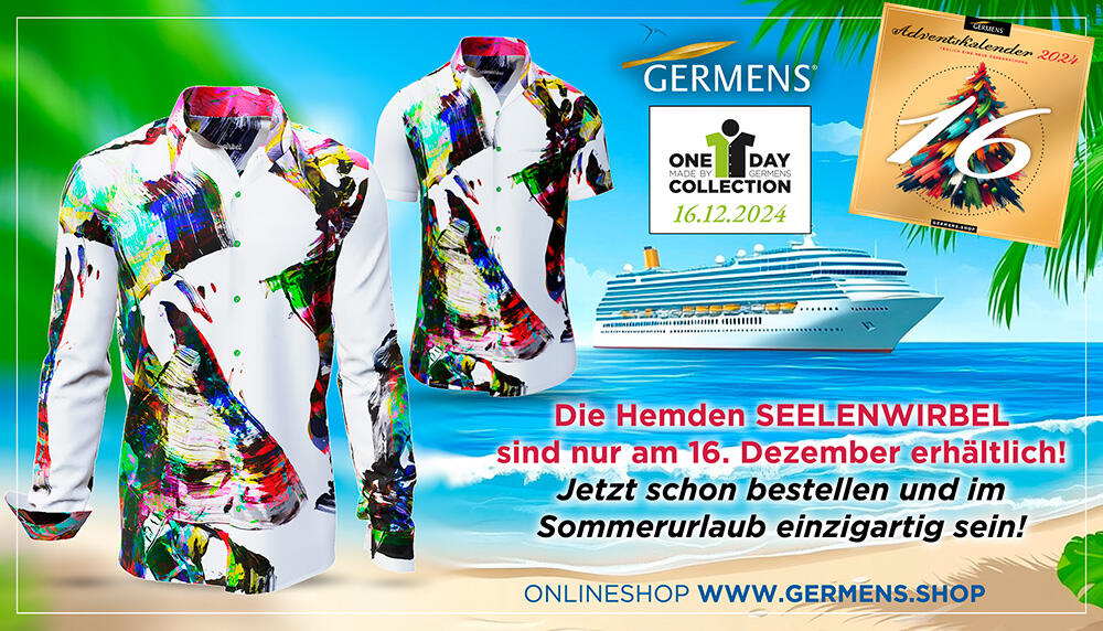 GERMENS Design SEELENWIRBEL - ON DAY COLLECTION - Nur am 16.12.2024 bestellbar