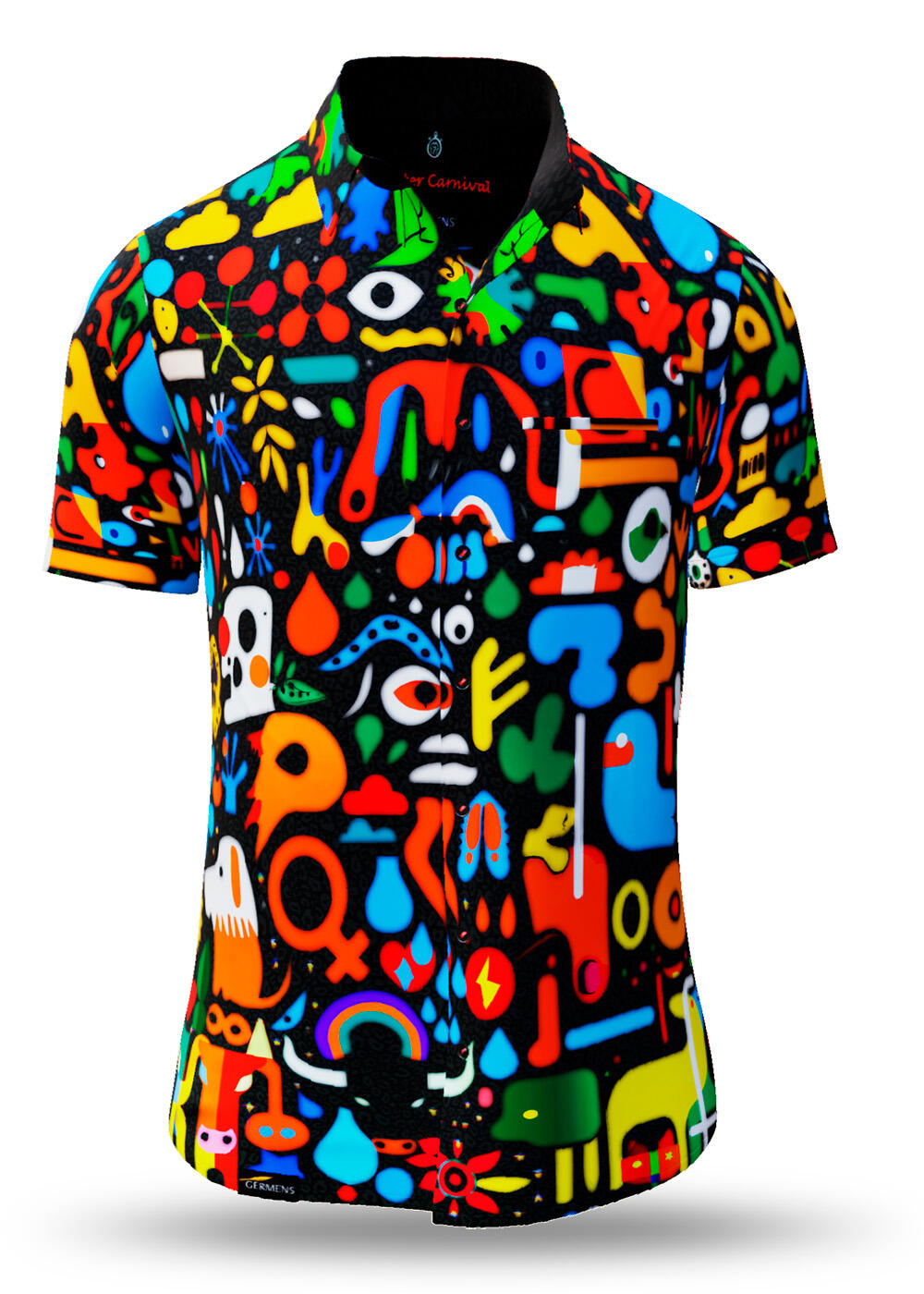 Men's summer shirt GERMENS CRITTEN CARNIVAL