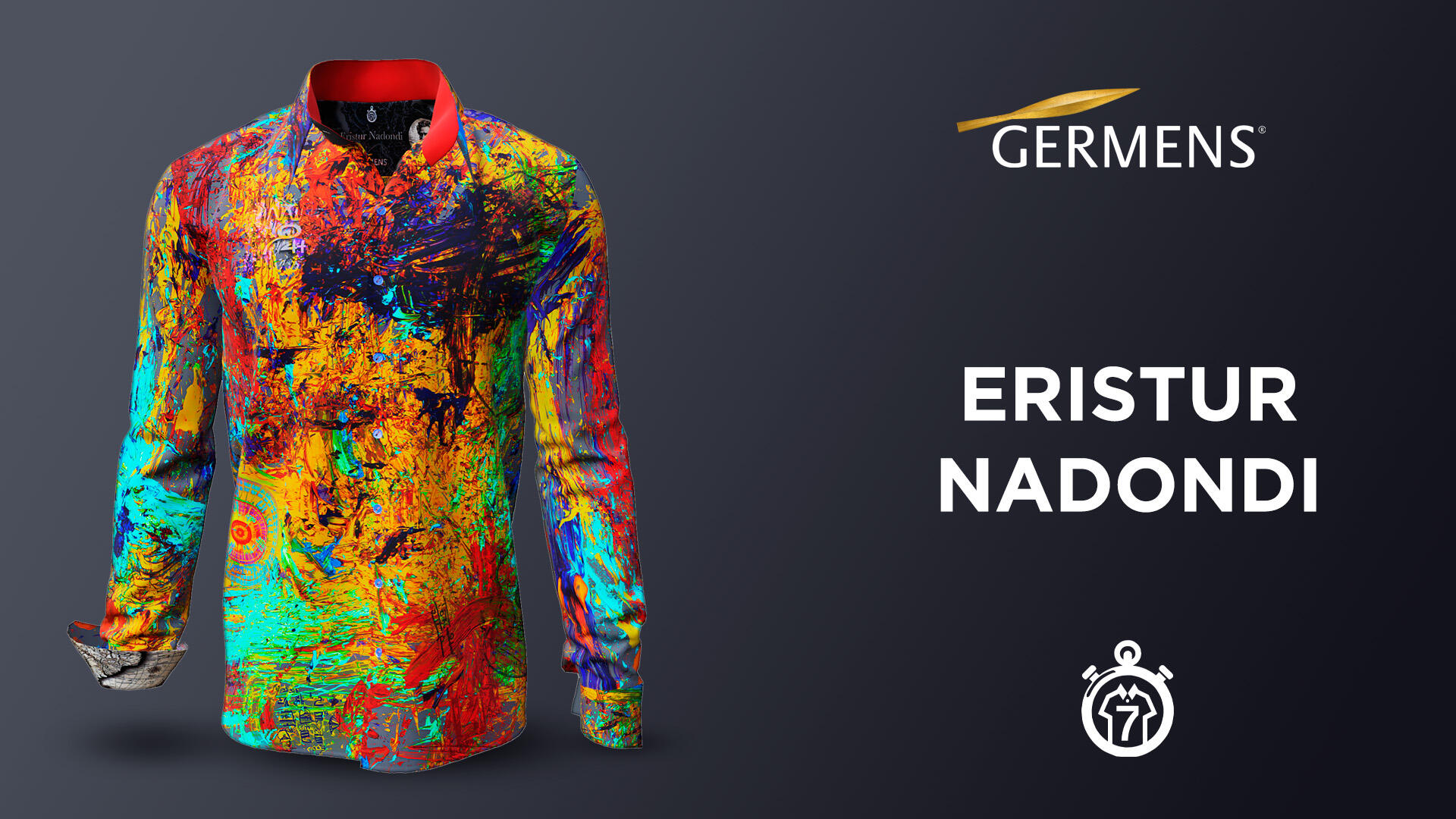 Men's shirt ERISTUR NADONDI by GERMENS from the seven-at-a-click collection