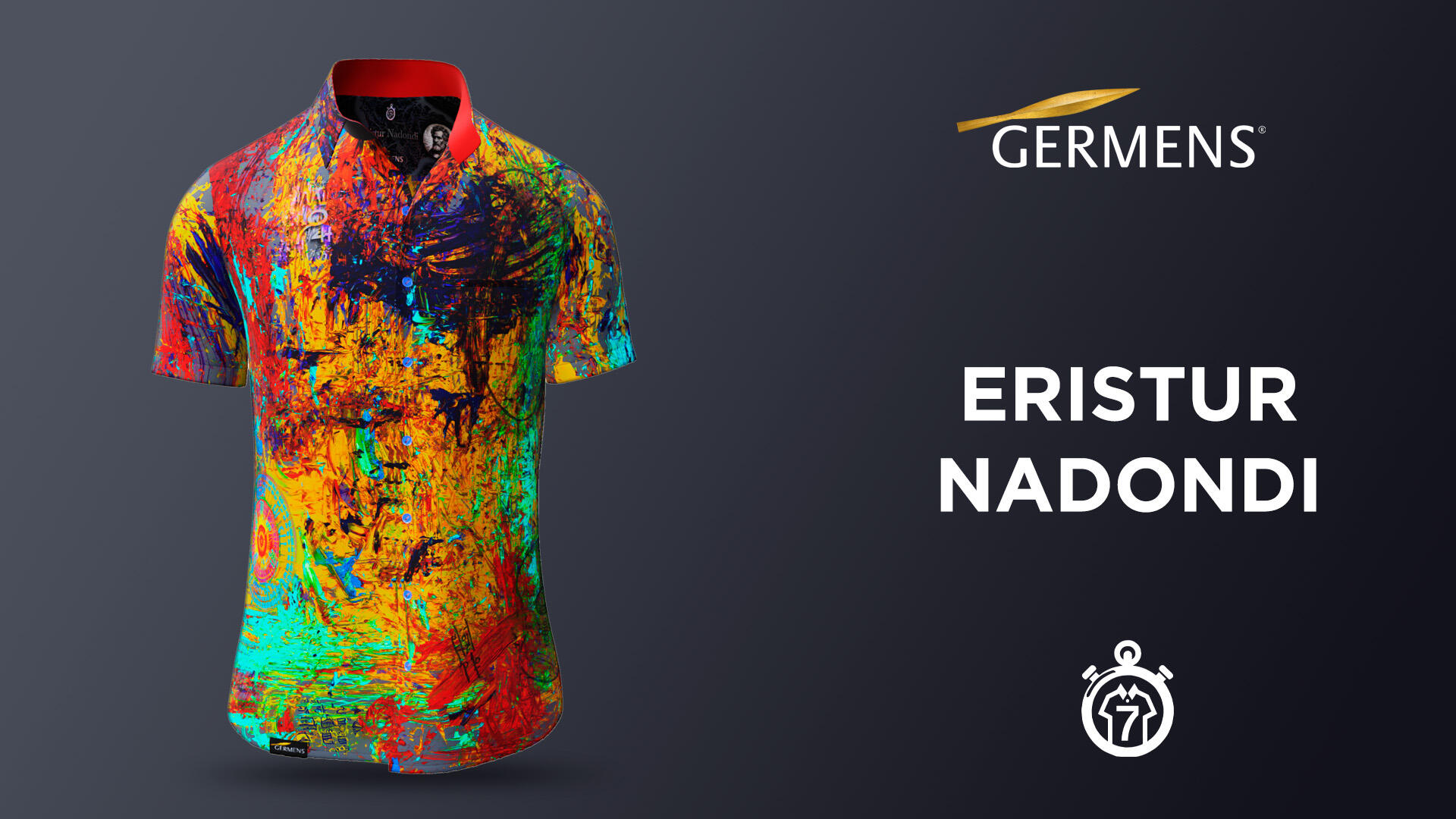 Men's summer shirt ERISTUR NADONDI by GERMENS