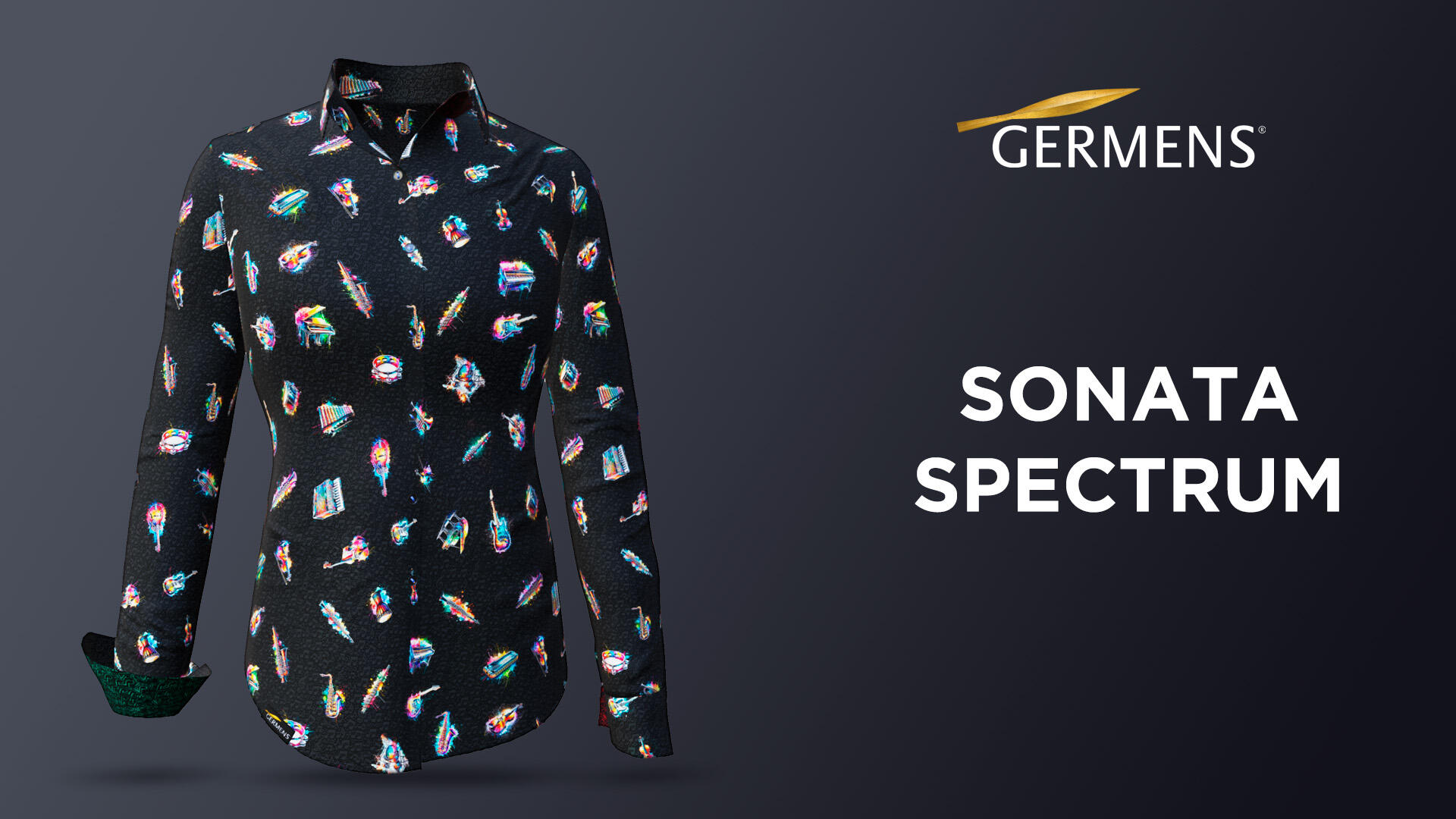 Musik Bluse SONATA SPECTRUM von GERMENS artfashion