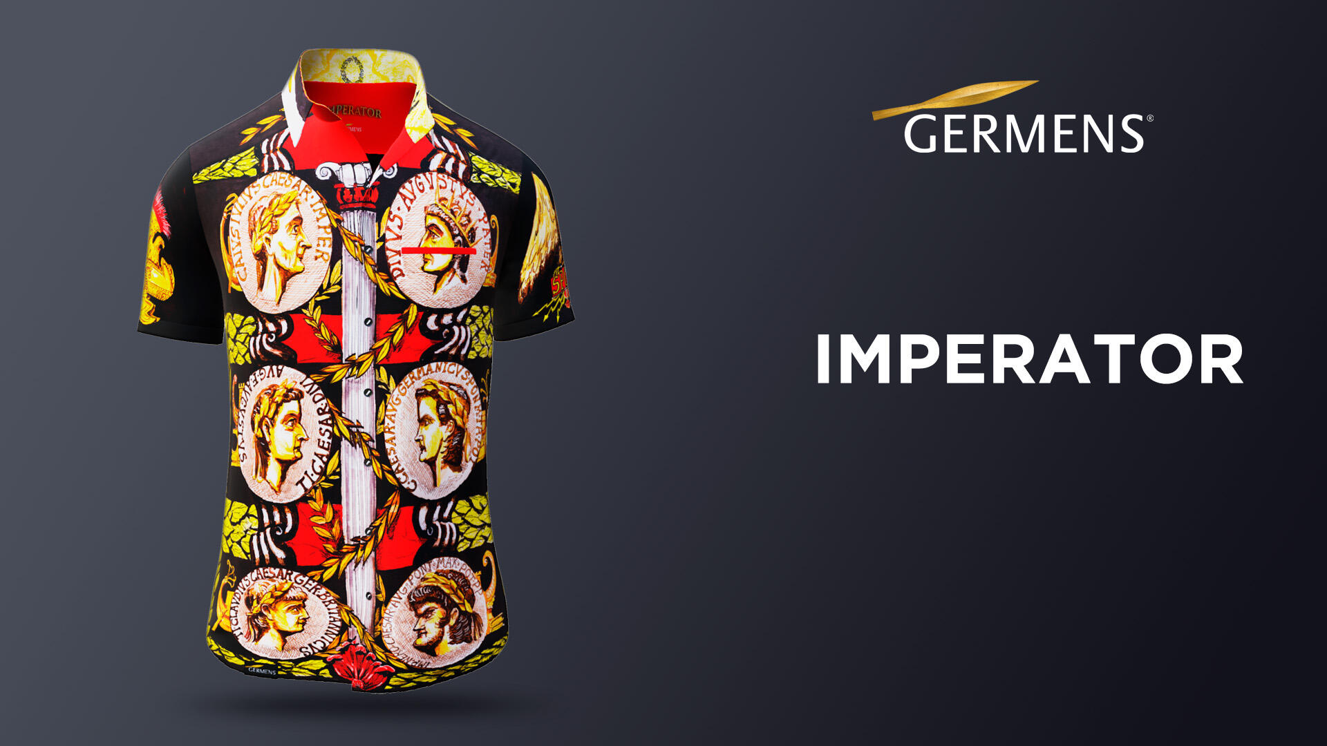 Kurzarmhemd Herren Sommer IMPERATOR von GERMENS