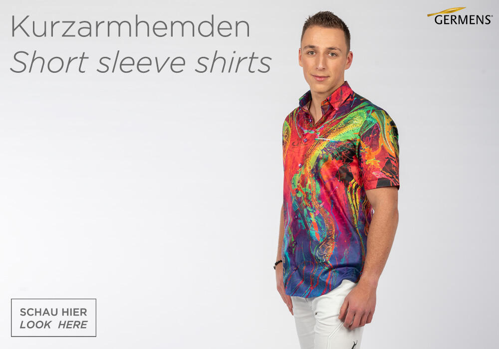 Kurzarmhemd Herren von GERMENS artfashion