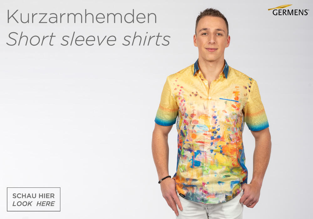 Kurzarmhemd Herren von GERMENS artfashion