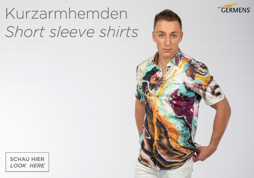 Kurzarmhemd Herren von GERMENS artfashion