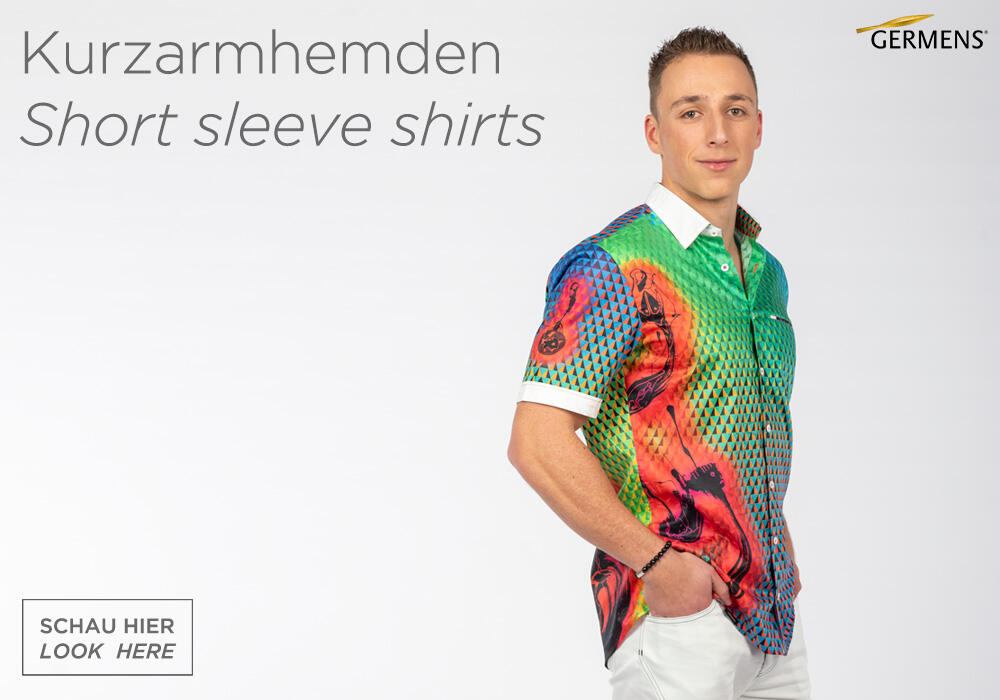 Kurzarmhemd Herren von GERMENS artfashion