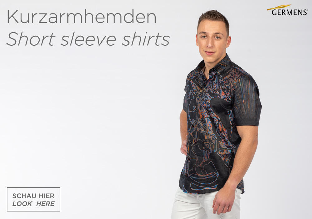 Kurzarmhemd Herren von GERMENS artfashion