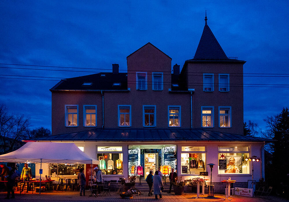 GERMENS Store Chemnitz-Rabenstein - Außenansicht