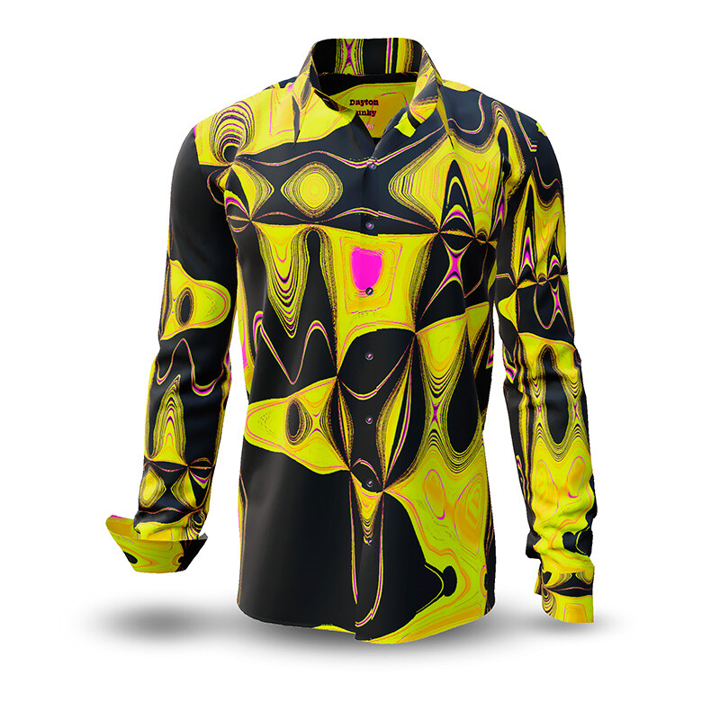 DAYTON FUNKY - Yellow black shirt - GERMENS