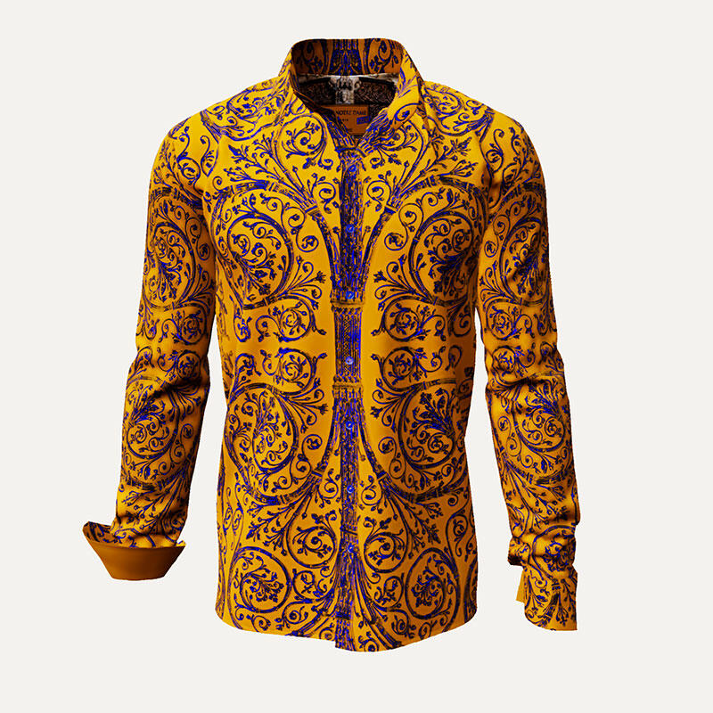 Discover Button Up Shirt PORTE NOTRE DAME PARIS JAUNE