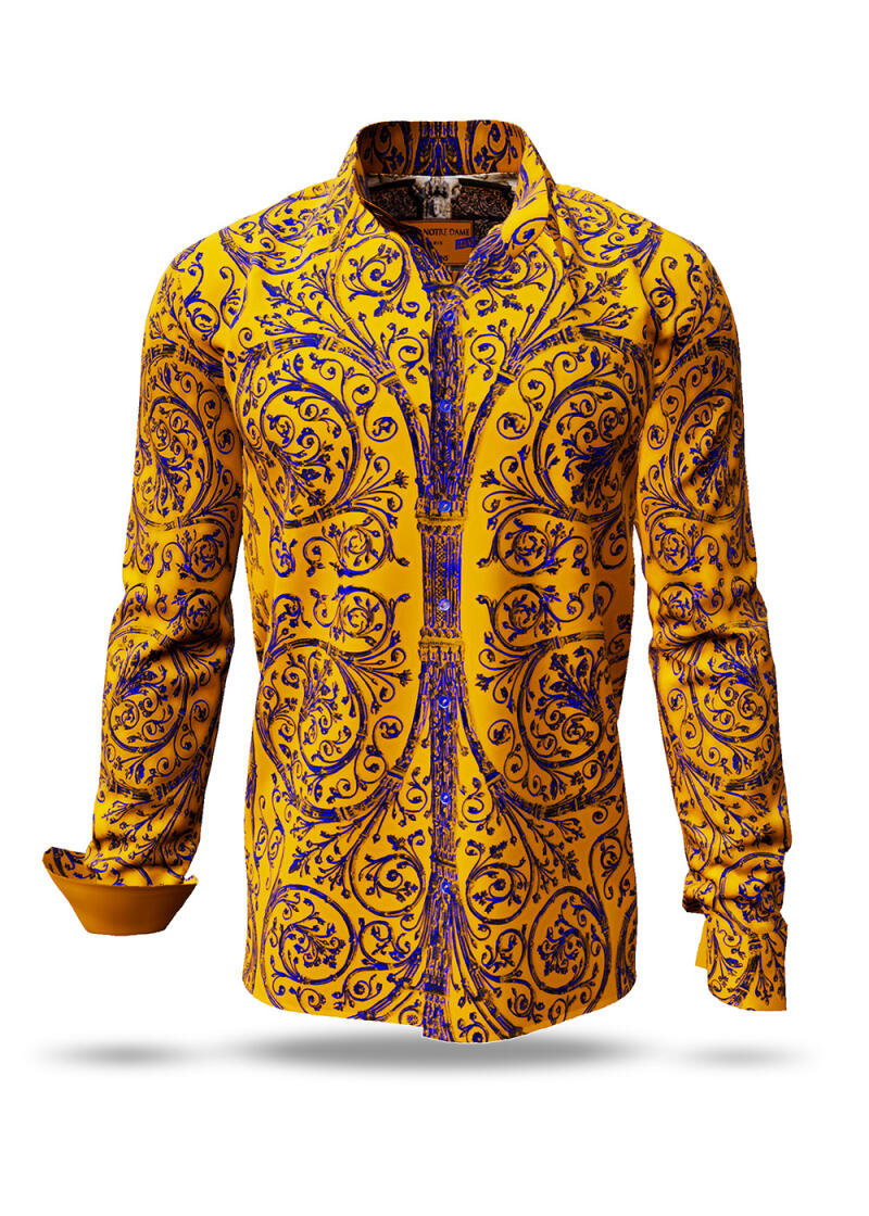 Discover Button Up Shirt PORTE NOTRE DAME PARIS JAUNE