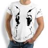 Entdecke buntes T-Shirt Herren SCHATTENWESEN – 100 % BW