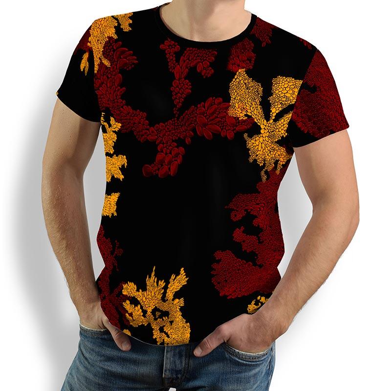 T Shirt Herren EMBER WHISKY von GERMENS