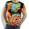 QUETZAL - Herren TShirt Rundhals - 100 % Baumwolle - GERMENS