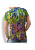 colorful T Shirt men FLUORO by GERMENS - 100 % cotton - 8 sizes from S-5XL