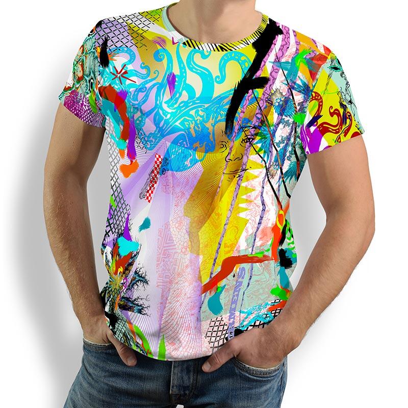 BOOM BOOM BOOM - Herren TShirt Rundhals - 100 % Baumwolle - GERMENS