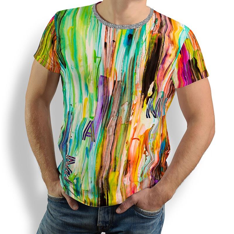 T Shirt Herren THE COLORS OF MIAMI von GERMENS