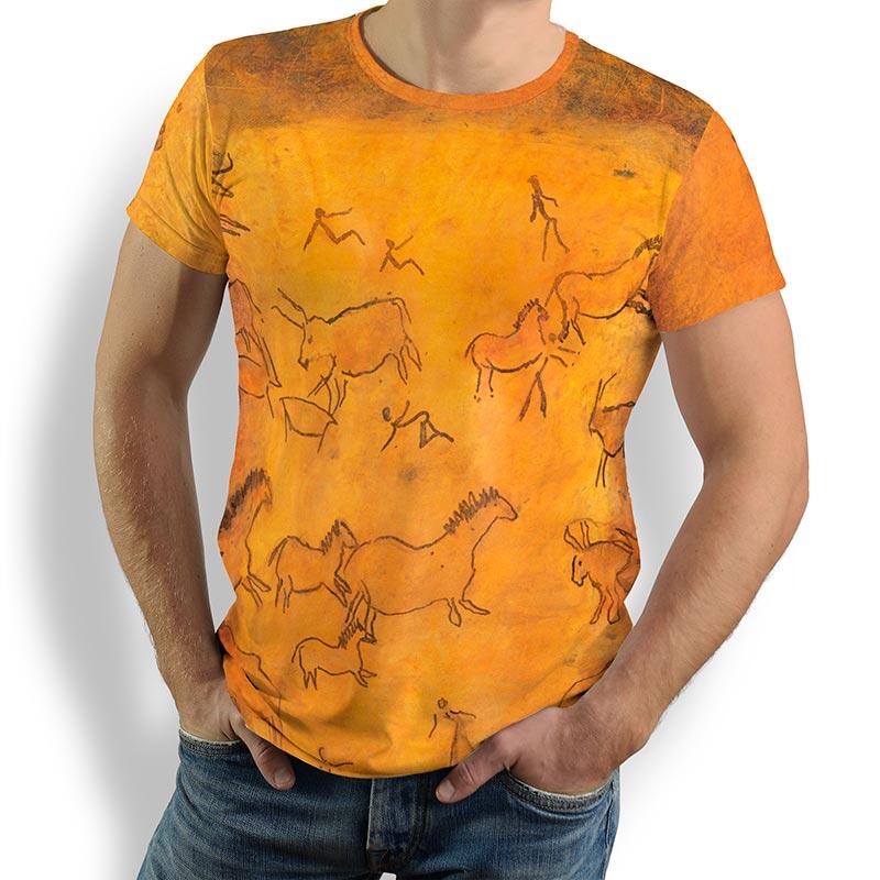 T Shirt Herren CAVEMAN von GERMENS