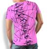 DENADA PINK - Mens T-shirt round neck 100% co GERMENS