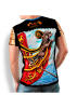 colorful T-shirt men NAVES by GERMENS artfashion with ship motifs - 100 % cotton Made in Saxony - 8 sizes from S to 5XL