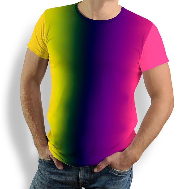 T Shirt Herren GRADIENT TRANSCENDENCE von GERMENS