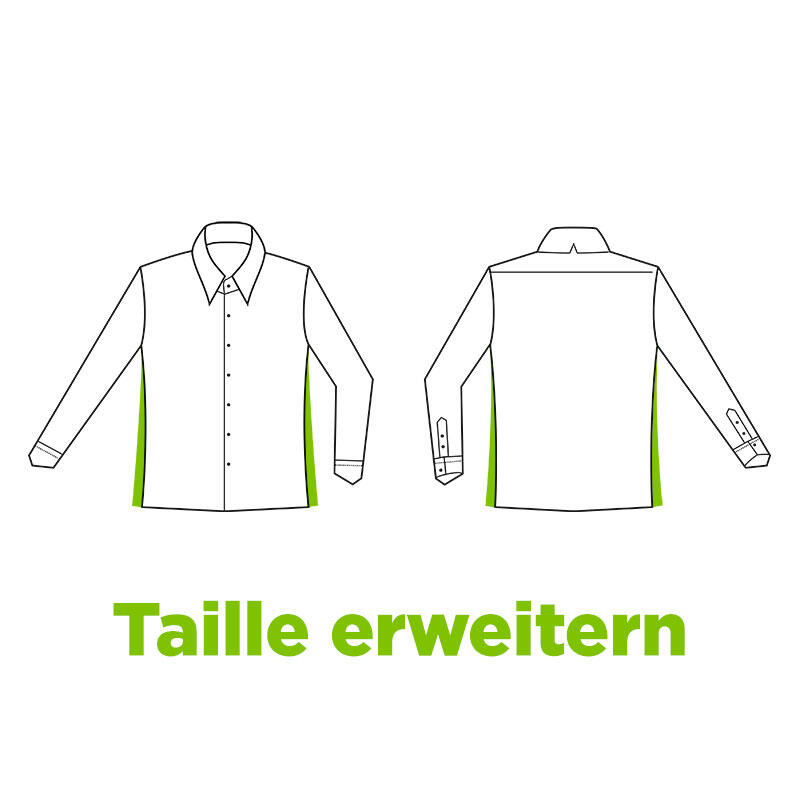 Taille erweitern