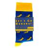 BANANA - Blau gelbe Socke - Unisex