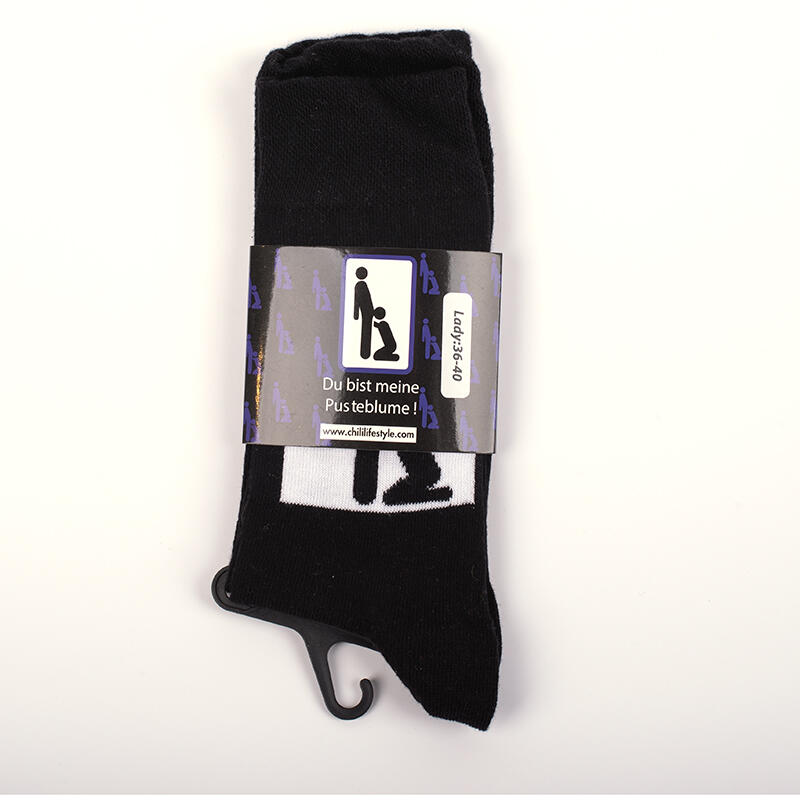 PUSTEBLUME - Schwarz weisse Socken - Unisex