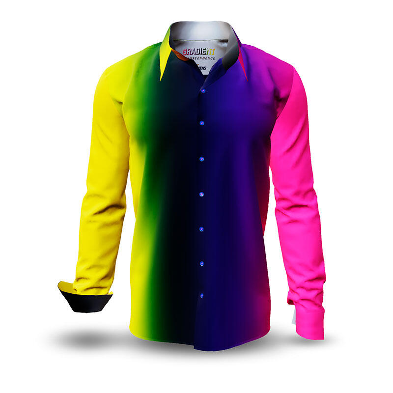 Find Button Up Shirt GRADIENT TRANSCENDENCE - 100 % co