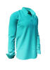 Entdecke bunte Hemden Herren GRADIENT AQUA - 100 % BW