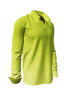 Entdecke bunte Hemden Herren GRADIENT LIME - 100 % BW