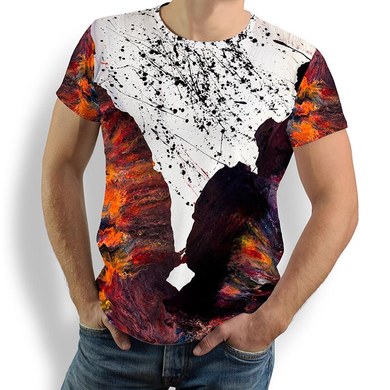 T Shirt Herren FIRE & ICE von GERMENS