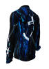 NIGHT NOMAD - Black blue white shirt - GERMENS