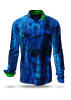 Entdecke bunte Hemden Herren BLUEMAN - 100 % Baumwolle