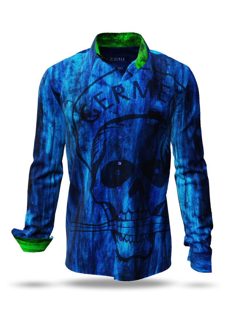 Discover Button Up Shirt BLUEMAN - 100 % cotton