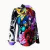 CONTRA BANNED - Cool colorful blouse - GERMENS artfashion - 100 % cotton - very good fit - artist design - 99 pieces limited - 6 sizes from XS - XXL - Made in Germany