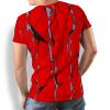 RED FELS - Red T-Shirt - 100 % cotton - GERMENS artfashion - 8 sizes S-5XL