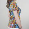 ORNAMI - Colorful ladies short sleeve tshirt