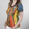 NIGHTSUN - Buntes Damen T-Shirt