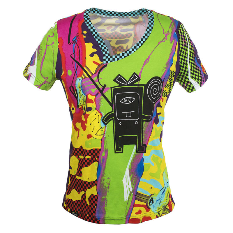 MILIDILI - Colorful ladies short sleeve tshirt 