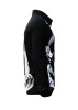 WELLENREITER - Black long-sleeved shirt with white design - GERMENS