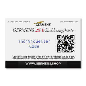 GERMENS non-cash benefit card 25 euros - employee bonus